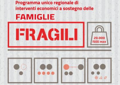 Accesso a benfici economici a favore delle famiglie fragili